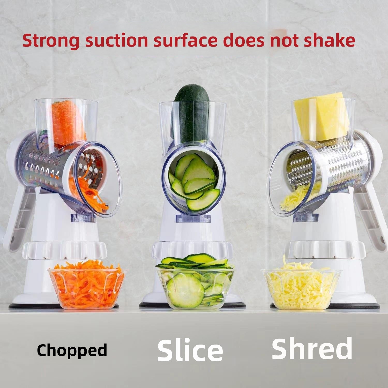 Manual Pull-Cord Vegetable Chopper Zweitbild