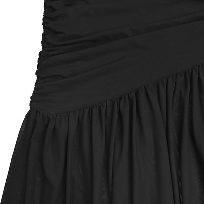 One-Shoulder Ruched Bodycon Maxi Dress-Maxi Dress.-Splashis-Splashis