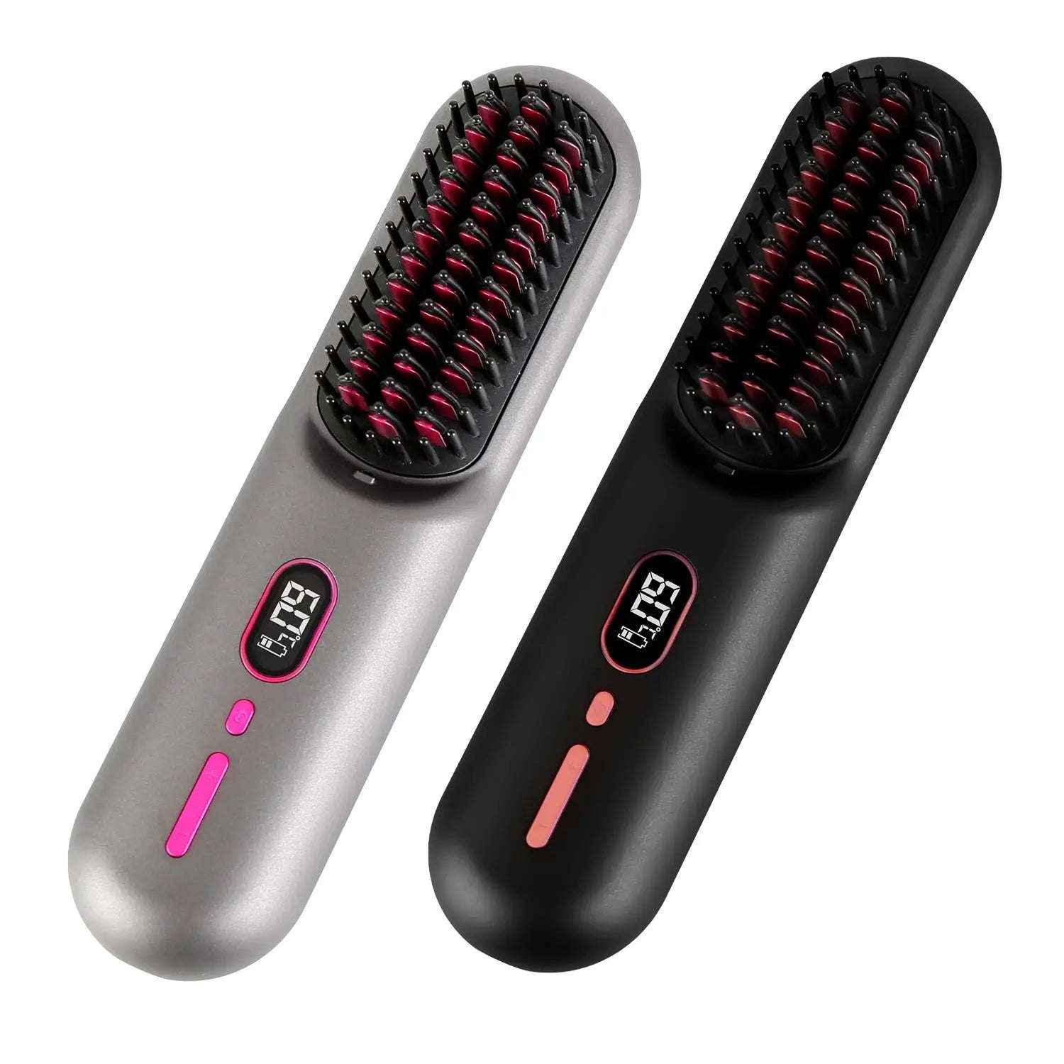Cordless Hair Straightener Brush Secondary image