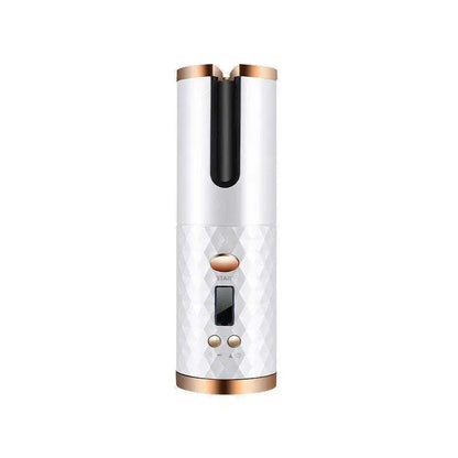 Cordless Wireless Hair Curler Splashis 5000mAh Battery 6 Temperature Settings adjustableheat Alternating Curls Anti-Scald Design Anti-Tangle Technology At-Home Salon Auto Curler Auto Shut-Off auto-rotating Automatic Rotation Beauty Gadget