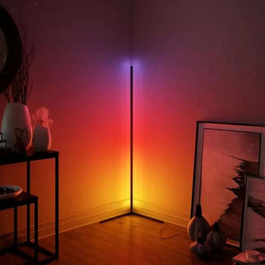 Corner RGB Smart Mood Floor Lamp-Indoor Lighting-Splashis-Splashis