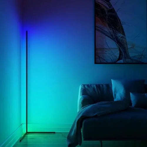 Corner RGB Smart Mood Floor Lamp-Indoor Lighting-Splashis-Splashis