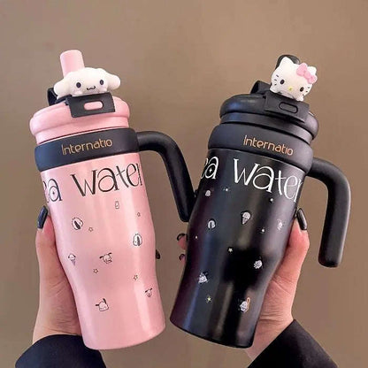 Cute Insulated Travel Tumbler Splashis 550ml tumbler aesthetic water bottle anime tumbler anti-spill tumbler back to school water bottle BPA free tumbler character lid tumbler character water bottle cute coffee cup cute gift ideas cute