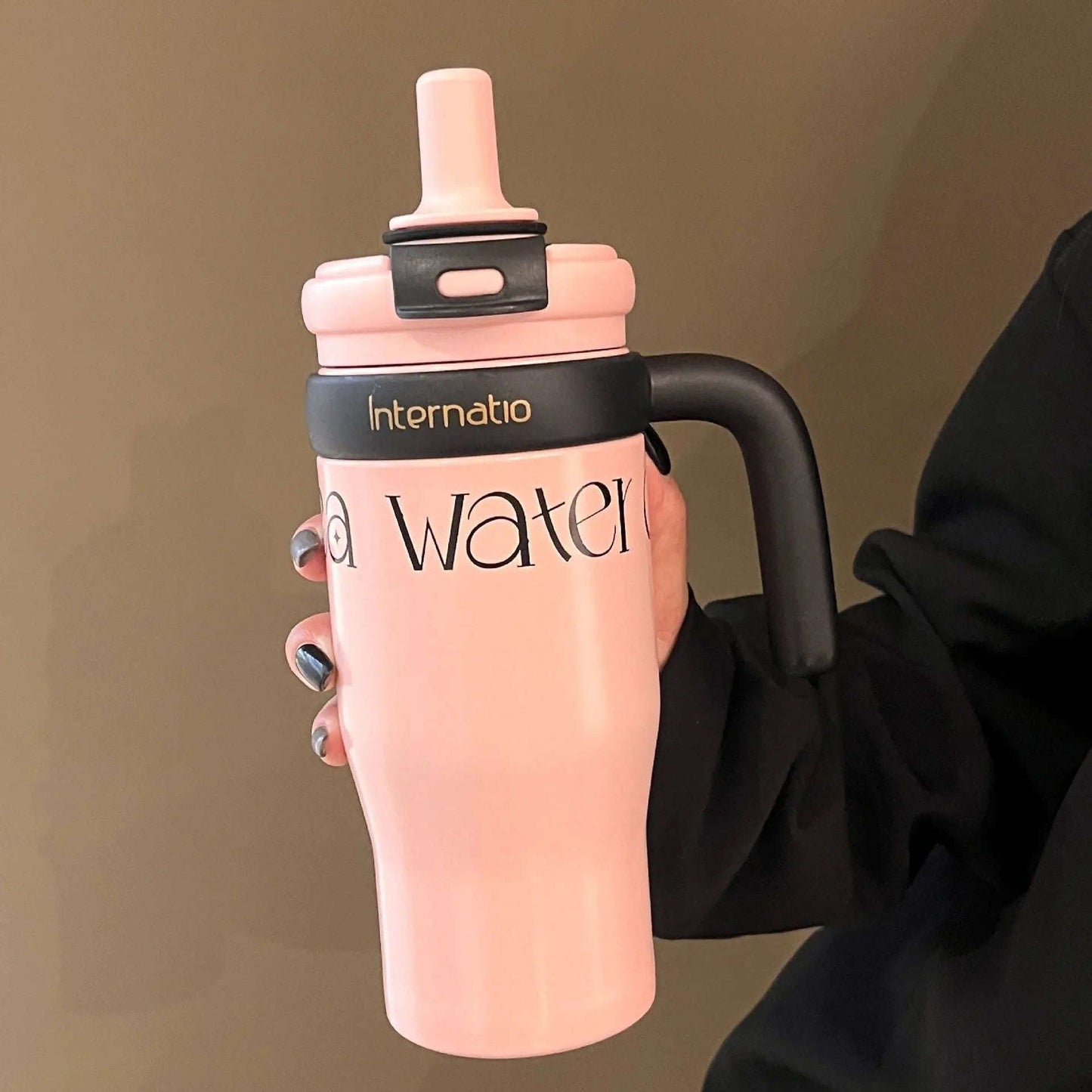 Cute Insulated Travel Tumbler Splashis 550ml tumbler aesthetic water bottle anime tumbler anti-spill tumbler back to school water bottle BPA free tumbler character lid tumbler character water bottle cute coffee cup cute gift ideas cute