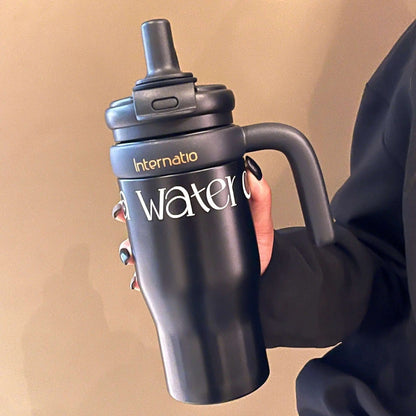 Cute Insulated Travel Tumbler Splashis 550ml tumbler aesthetic water bottle anime tumbler anti-spill tumbler back to school water bottle BPA free tumbler character lid tumbler character water bottle cute coffee cup cute gift ideas cute