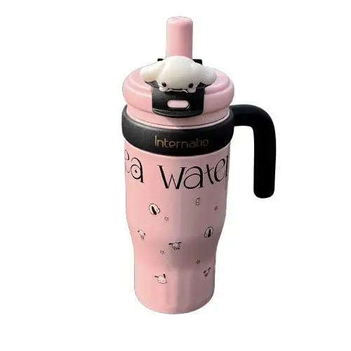 Cute Insulated Travel Tumbler Splashis 550ml tumbler aesthetic water bottle anime tumbler anti-spill tumbler back to school water bottle BPA free tumbler character lid tumbler character water bottle cute coffee cup cute gift ideas cute
