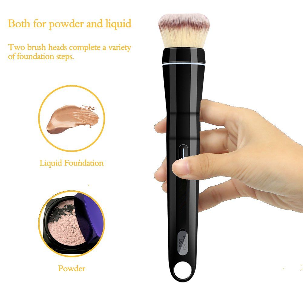 Popular Makeup Tools Portable Travel Cosmetic Electric Handle Makeup Brushes Blush Powder Foundation Single Makeup Brush Secondary image