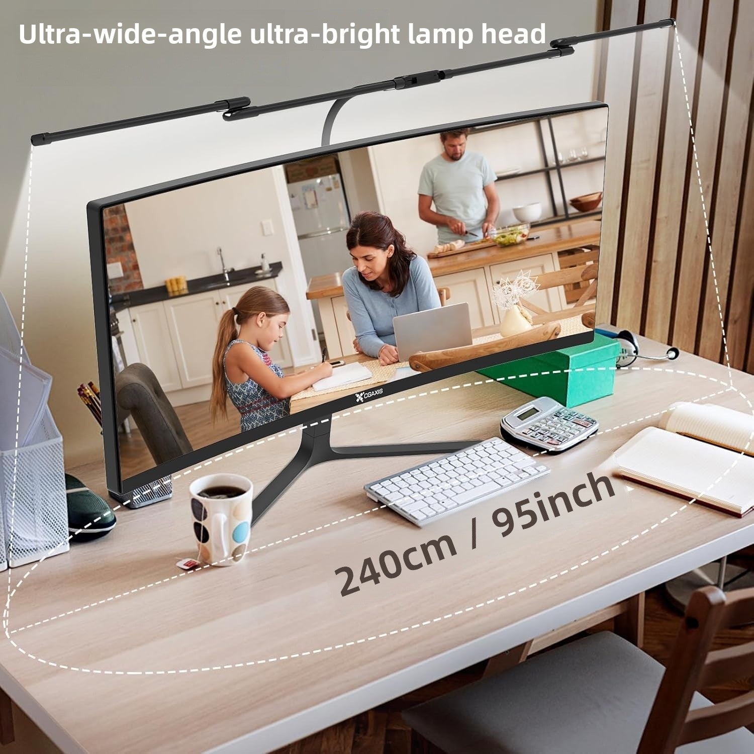 Adjustable LED Desk Lamp with Clip Zweitbild