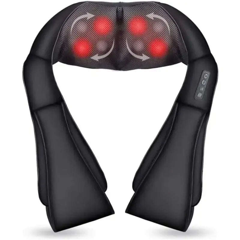 Deep Tissue Neck & Shoulder Massager Splashis 1-2-day-delivery 3d-massager 3drollers affordable-massager arthritis-relief autotimer back-massager back-pain-relief best-value bidirectional birthday-gift budget-friendly-luxury christmas-gift