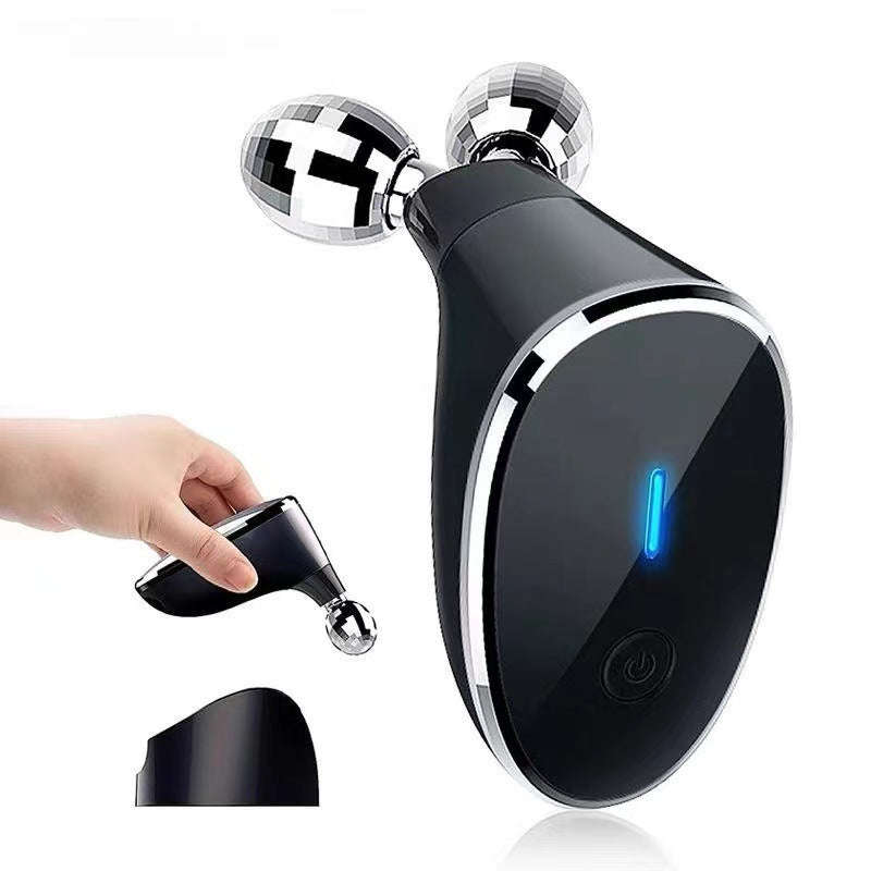 Dual Ball EMS Facial Massager Splashis 10-minute-facial acupressure-massager aesthetic-booster age-eraser ageless-beauty all-in-one anti-wrinkle anywhere-use appearance-enhancer at-home-facial ATP-stimulation bacteria-free ball-massager