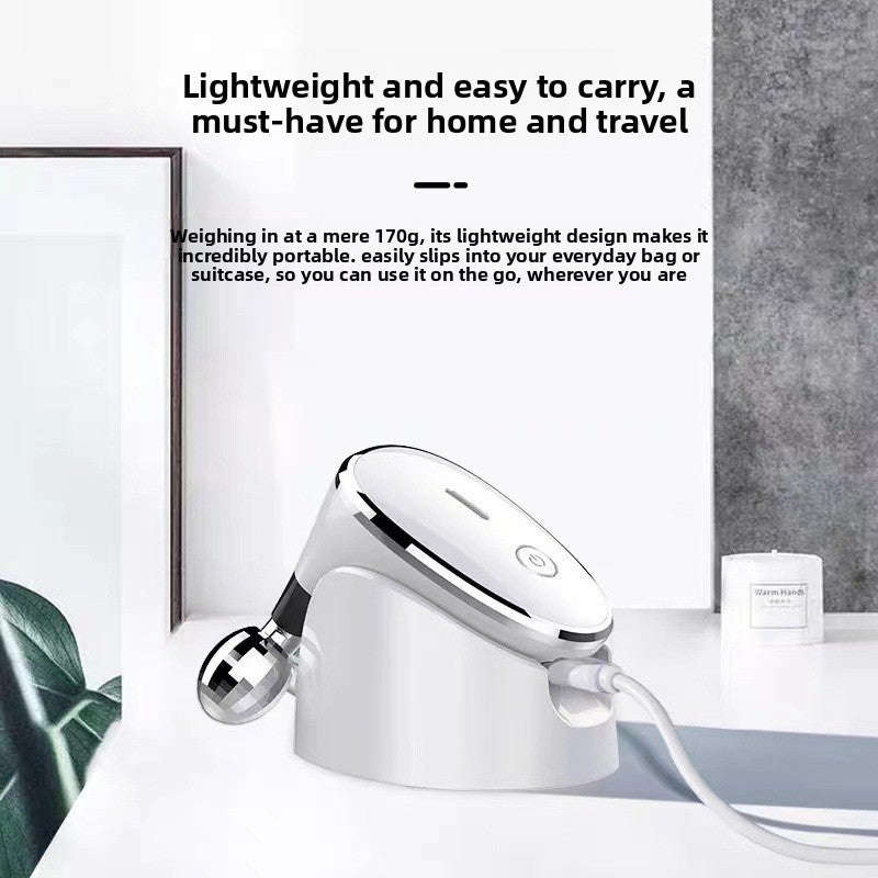 Dual Ball EMS Facial Massager Splashis 10-minute-facial acupressure-massager aesthetic-booster age-eraser ageless-beauty all-in-one anti-wrinkle anywhere-use appearance-enhancer at-home-facial ATP-stimulation bacteria-free ball-massager