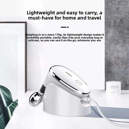 Dual Ball EMS Facial Massager Splashis 10-minute-facial acupressure-massager aesthetic-booster age-eraser ageless-beauty all-in-one anti-wrinkle anywhere-use appearance-enhancer at-home-facial ATP-stimulation bacteria-free ball-massager
