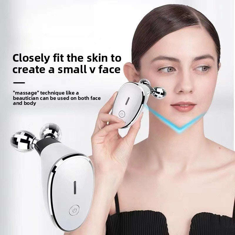 Dual Ball EMS Facial Massager Splashis 10-minute-facial acupressure-massager aesthetic-booster age-eraser ageless-beauty all-in-one anti-wrinkle anywhere-use appearance-enhancer at-home-facial ATP-stimulation bacteria-free ball-massager