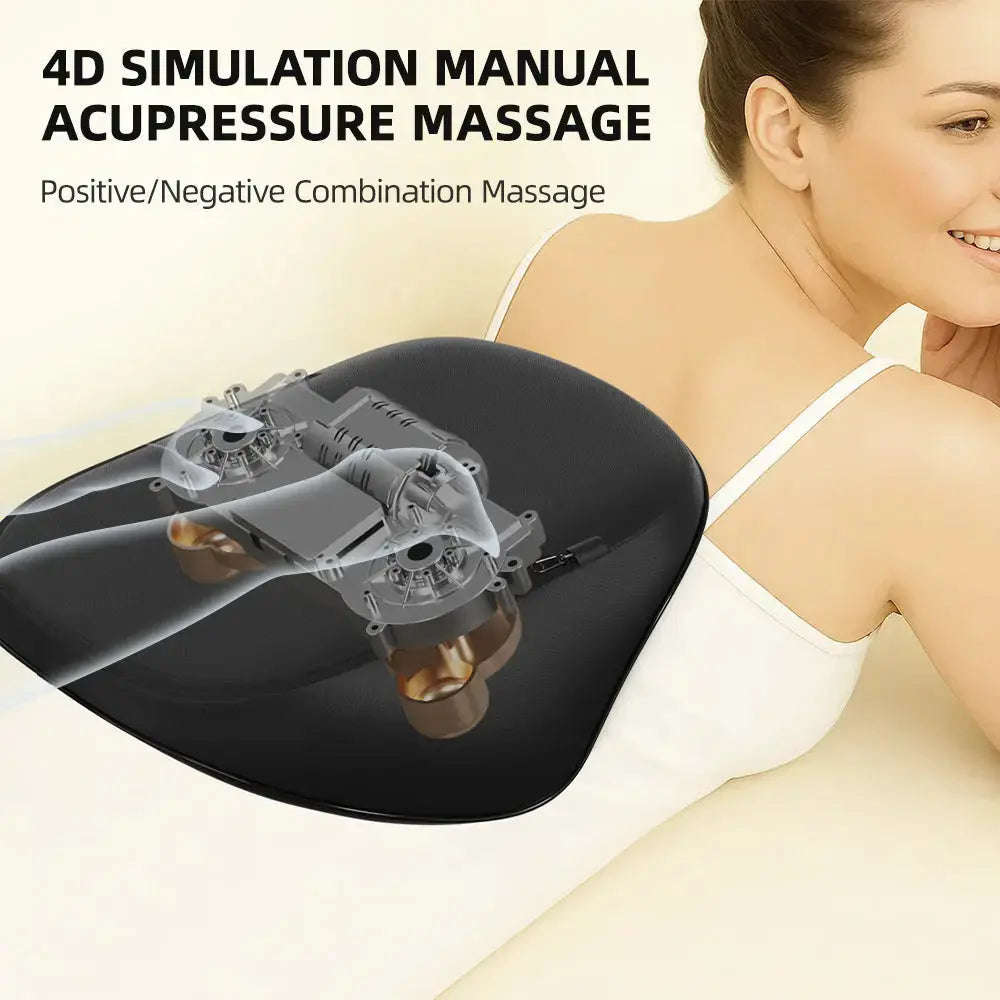Dual-Rotation Full Body Massager Splashis acupressure massage acute pain relief alignment therapy arch pain arthritis relief at-home massage back massager blood flow enhancer budget-friendly massage calf relief car seat massager carpal tunnel