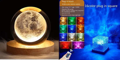 Dynamic Water Ripple Lamp Splashis 3D-light-projector 3D-lighting 3dtechnology aesthetic-lighting aesthetic-room-decor ambient-lighting ambient-room-lighting anxiety-relief apartment-decor bedroom-decor bedroom-lighting bedside-lamp