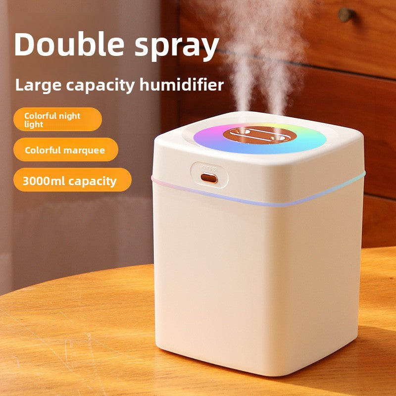 Desktop air humidifier with dual mist nozzles product photo Hauptbild