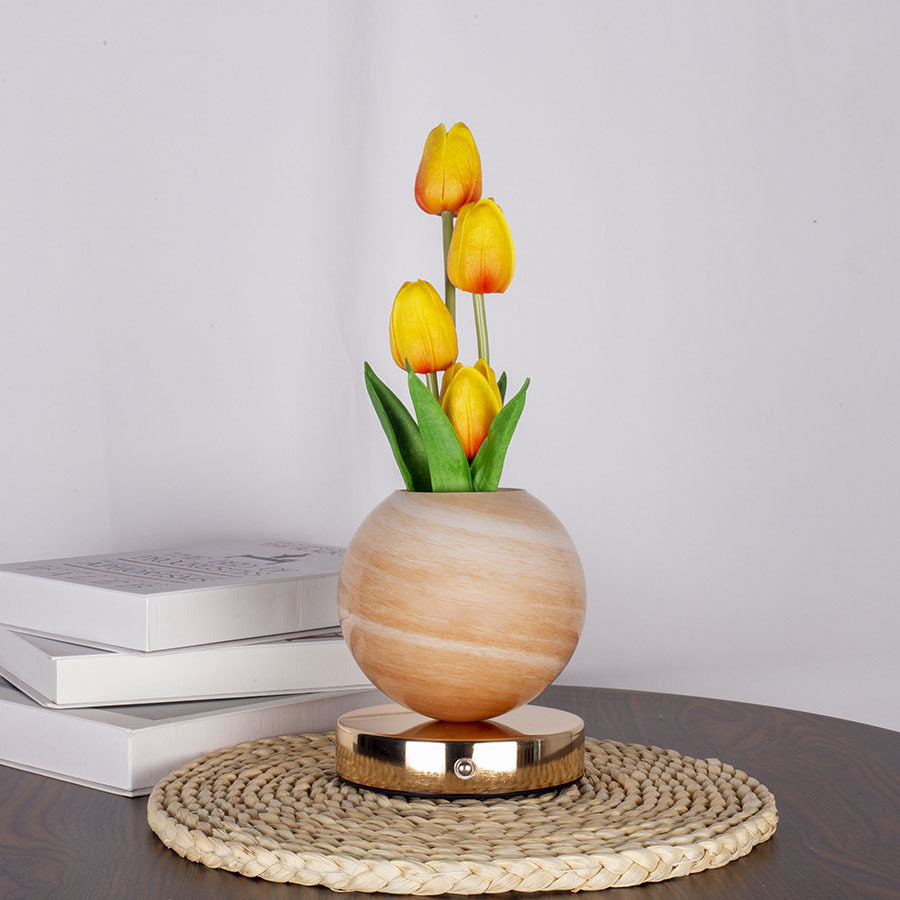 Tulip Artificial Flower Table Lamp with USB Charging view 9