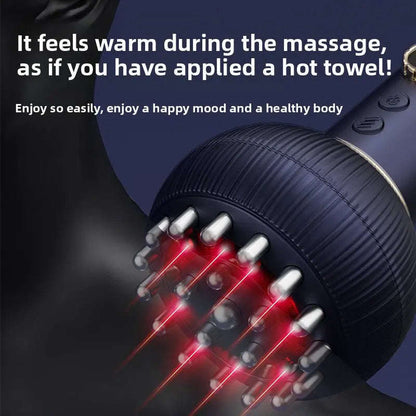 Electric Gua Sha Scraping Massager Splashis 1200mAh massager 40-55 degree massager 5 in 1 massager 5-in-1-therapy-device ABS massager ABS plastic massager acupuncture-alternative adjustable intensity massager adjustable-heat-massager