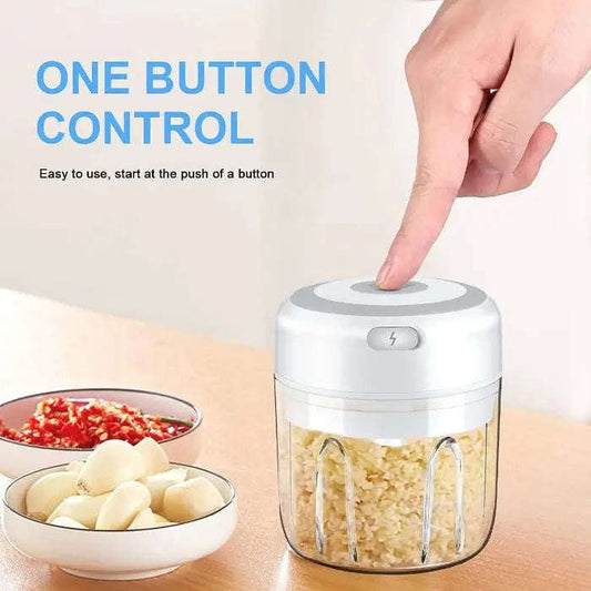Electric Onion & Garlic Chopper Splashis 300ml-chopper 304-stainless-steel 37w-motor accessible-cooking accident-free-cooking additive-free-cooking apartment-kitchen arthritis-friendly baby-food-chopper baby-food-maker baby-food-processor