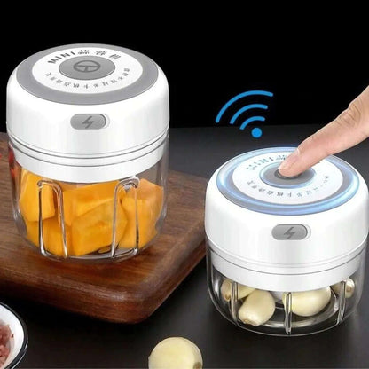 Electric Onion & Garlic Chopper Splashis 300ml-chopper 304-stainless-steel 37w-motor accessible-cooking accident-free-cooking additive-free-cooking apartment-kitchen arthritis-friendly baby-food-chopper baby-food-maker baby-food-processor