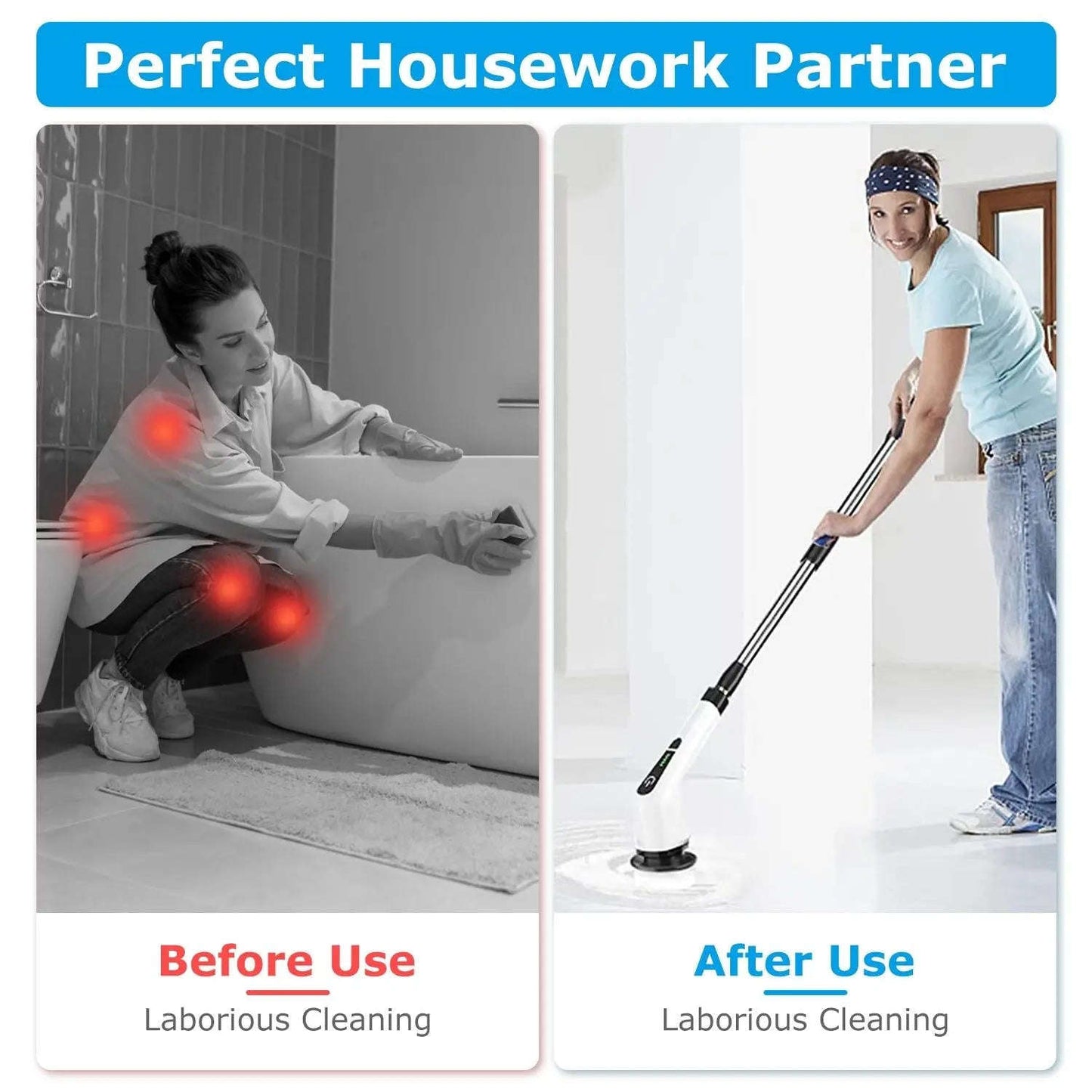Electric Spin Scrubber Splashis bathroom cleaner cleaning brush cleaning gadget cleaning tool cordless scrubber electric spin scrubber extendable scrubber floor scrubber grout cleaner household cleaning kitchen cleaner power scrubber