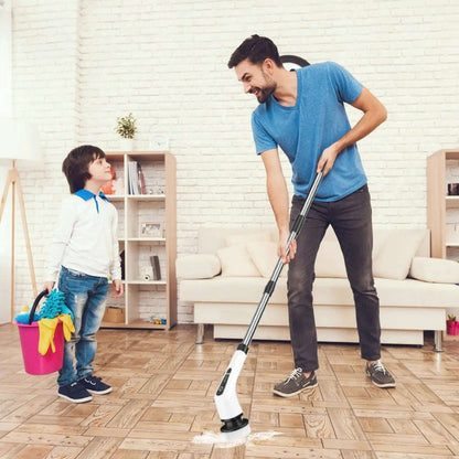 Electric Spin Scrubber Splashis bathroom cleaner cleaning brush cleaning gadget cleaning tool cordless scrubber electric spin scrubber extendable scrubber floor scrubber grout cleaner household cleaning kitchen cleaner power scrubber