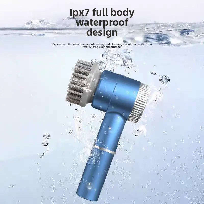 Electric Spinning Cleaning Brush Splashis bathroom cleaning brush electric bathroom scrubber cordless cleaning brush for tiles cleaning brush with multiple heads cleaning gadget compact cleaning brush cordless cleaning brush cordless scrubber