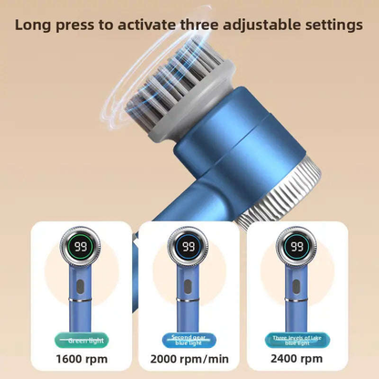 Electric Spinning Cleaning Brush Splashis bathroom cleaning brush electric bathroom scrubber cordless cleaning brush for tiles cleaning brush with multiple heads cleaning gadget compact cleaning brush cordless cleaning brush cordless scrubber
