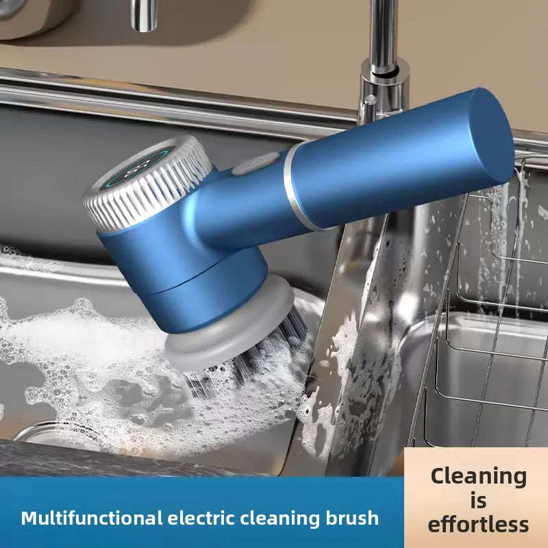 Electric Spinning Cleaning Brush Splashis bathroom cleaning brush electric bathroom scrubber cordless cleaning brush for tiles cleaning brush with multiple heads cleaning gadget compact cleaning brush cordless cleaning brush cordless scrubber