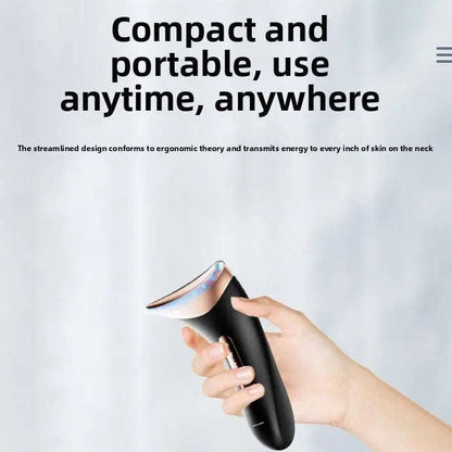 EMS Neck & Face Beauty Massager Splashis affordable NuFACE alternative anti aging neck device anti wrinkle neck treatment best neck massager 2026 EMS beauty device EMS facial toning EMS microcurrent beauty EMS neck massager face and neck