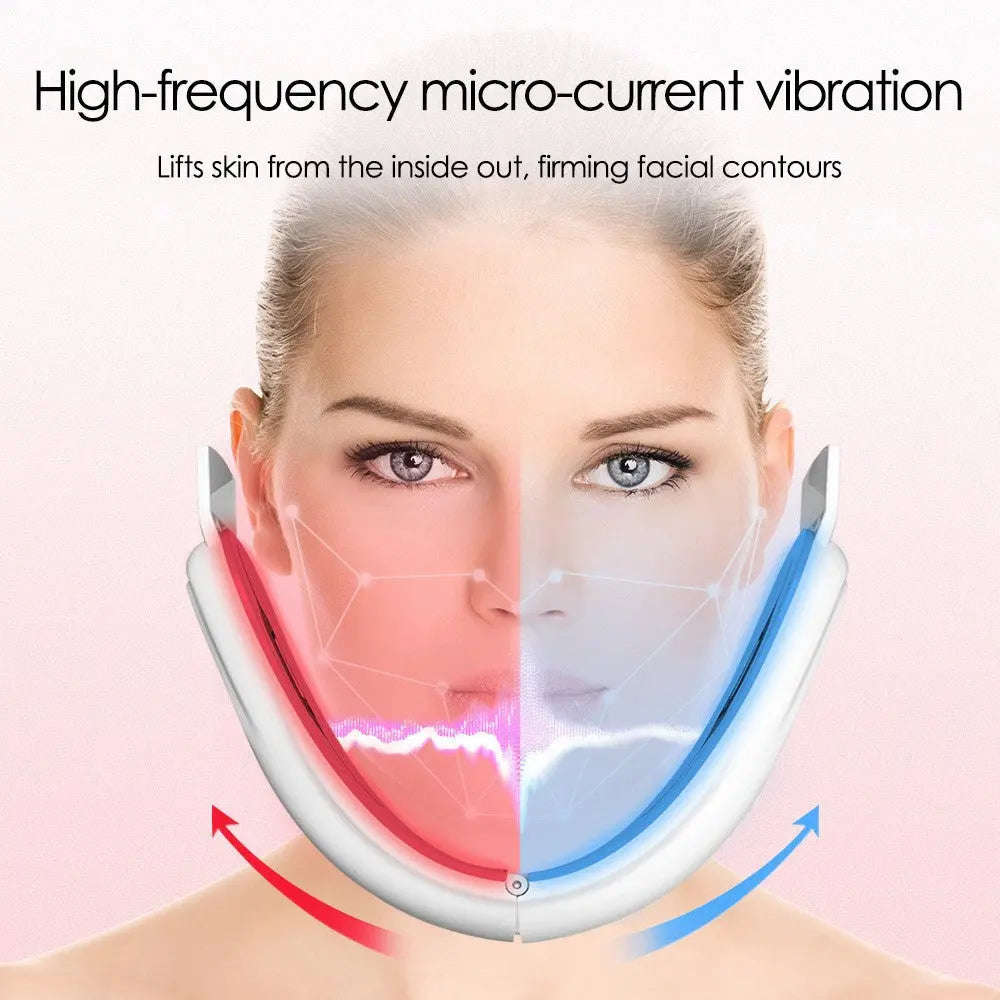 EMS V-Shape Facial Massager Splashis affordable EMS device affordable face lift anti-aging device anti-aging tool anti-wrinkle device at home microcurrent beauty device for women beauty gift idea beauty wand best face massager 2024 best face