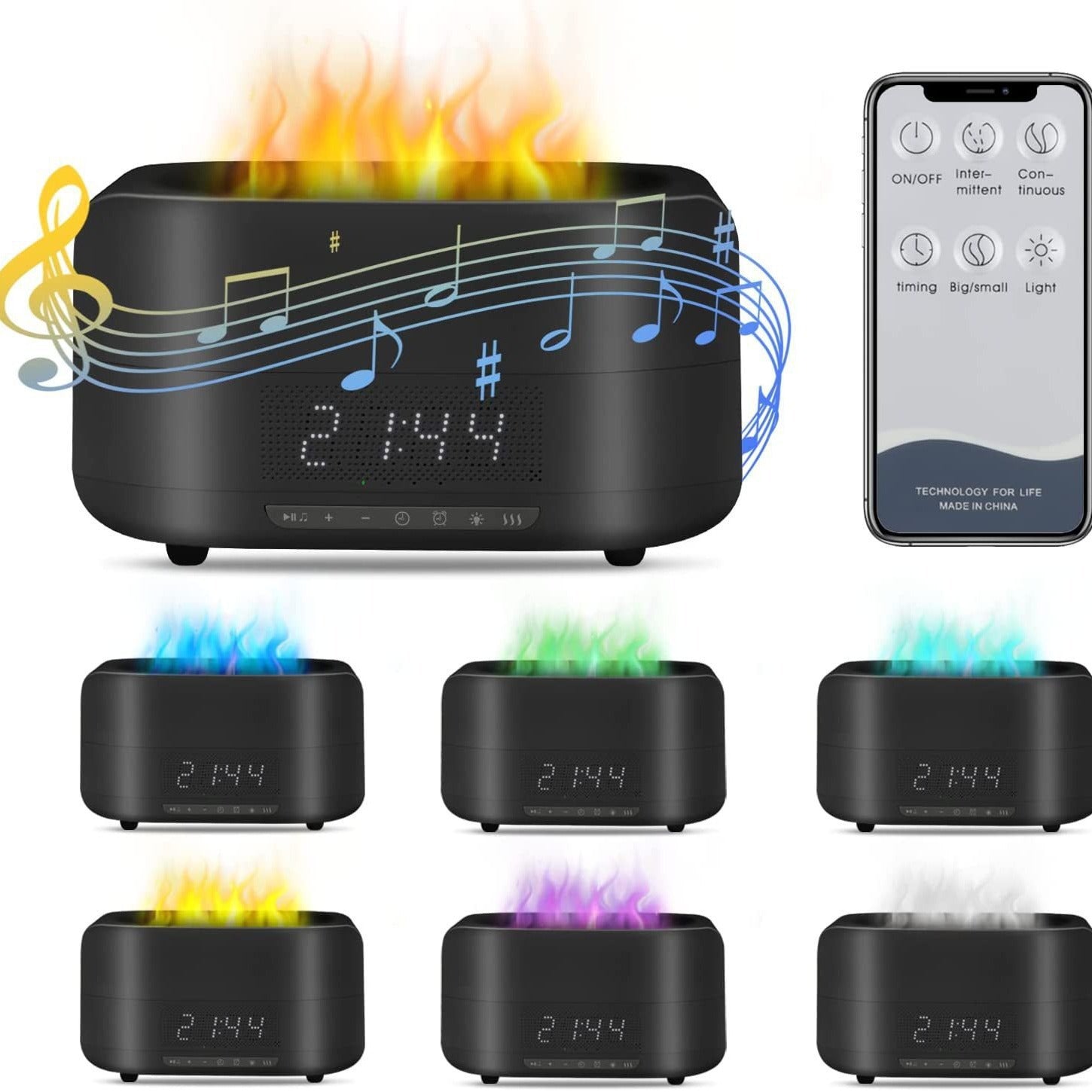 Multifunctional Aromatherapy Humidifier with Bluetooth Speaker Zweitbild