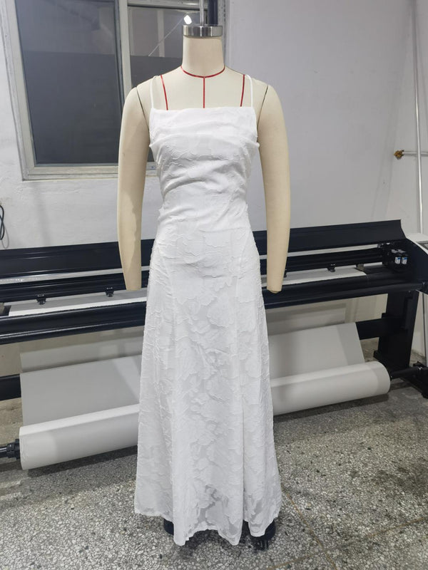 Lace backless evening dress — additional view 11