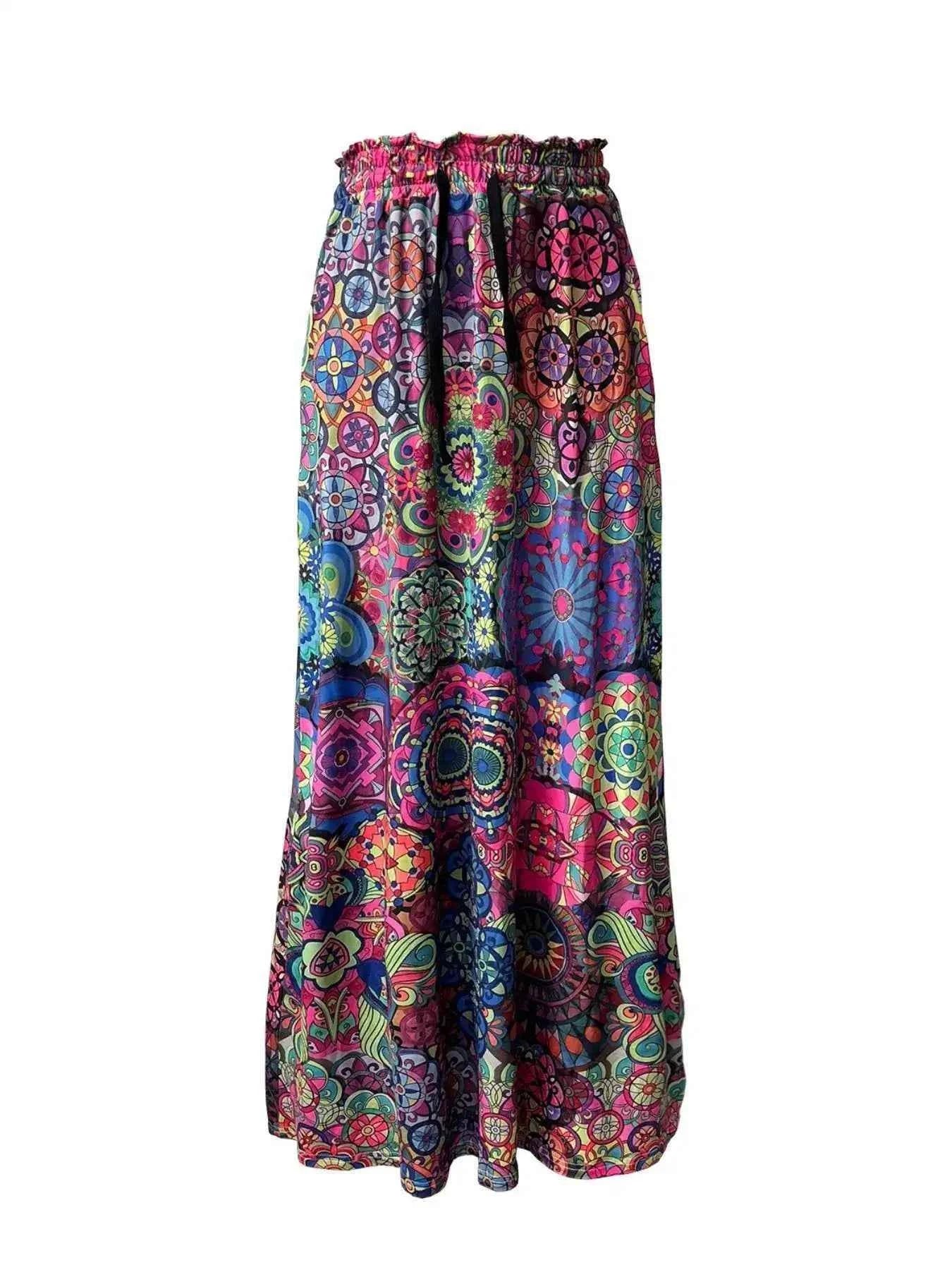 Printed Wide-Leg Pants for Ultimate Comfort and Effortless Style - Splashis