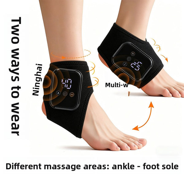 Ankle protector charging cable detail
