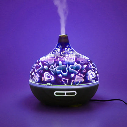 Glow 3D Fireworks Aroma Diffuser-Home Appliance Parts-Splashis-Splashis