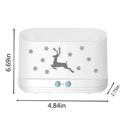 Flame Aroma Diffuser Humidifier Splashis aesthetic home decor affordable diffuser air moisturizer ambient lighting aroma diffuser aromatherapy aromatherapy for sleep aromatherapy humidifier auto shutoff diffuser autoshutoff baby room humidifier