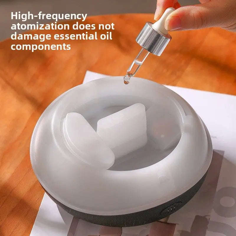 Flame Glow Ultrasonic Aroma Diffuser Splashis 3-in-1 diffuser  humidifier light ambient light ambient light humidifier anxiety relief aromatherapy aroma diffuser aromatherapy aromatherapy humidifier auto shut-off  diffuser bedroom diffuser