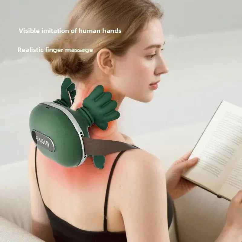 Wearable neck and shoulder massager with heat — additional view 6