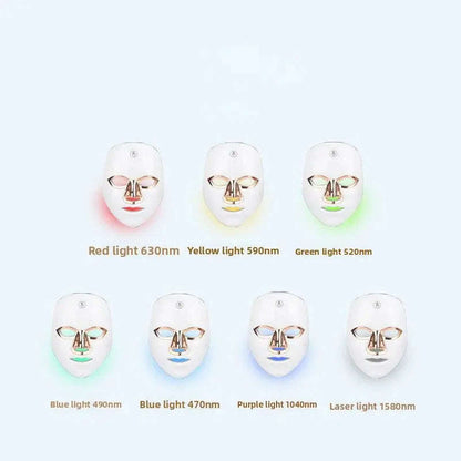 Glow Rechargeable LED Face Mask Splashis 1040nm face mask 7 color LED face mask rechargeable best rechargeable LED mask 2026 best wireless LED mask cordless anti wrinkle mask cordless LED face mask cordless photon therapy mask deep light