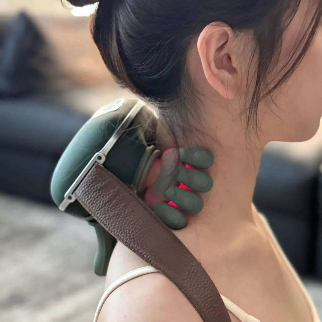 Heated Neck & Shoulder massager Splashis airplane-essentials anxiety-relief arthritis-relief battery-powered birthday-gift cervical-massager cervical-pain-relief chiropractor-alternative christmas-gift chronic-pain-management