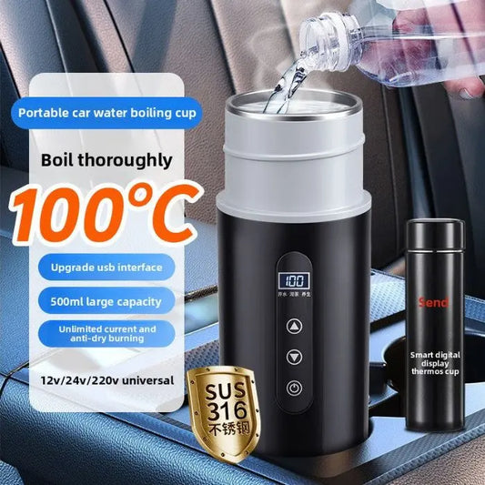 Portable 12V/24V Smart Car Heating-Stowing Tidying-Splashis-Splashis