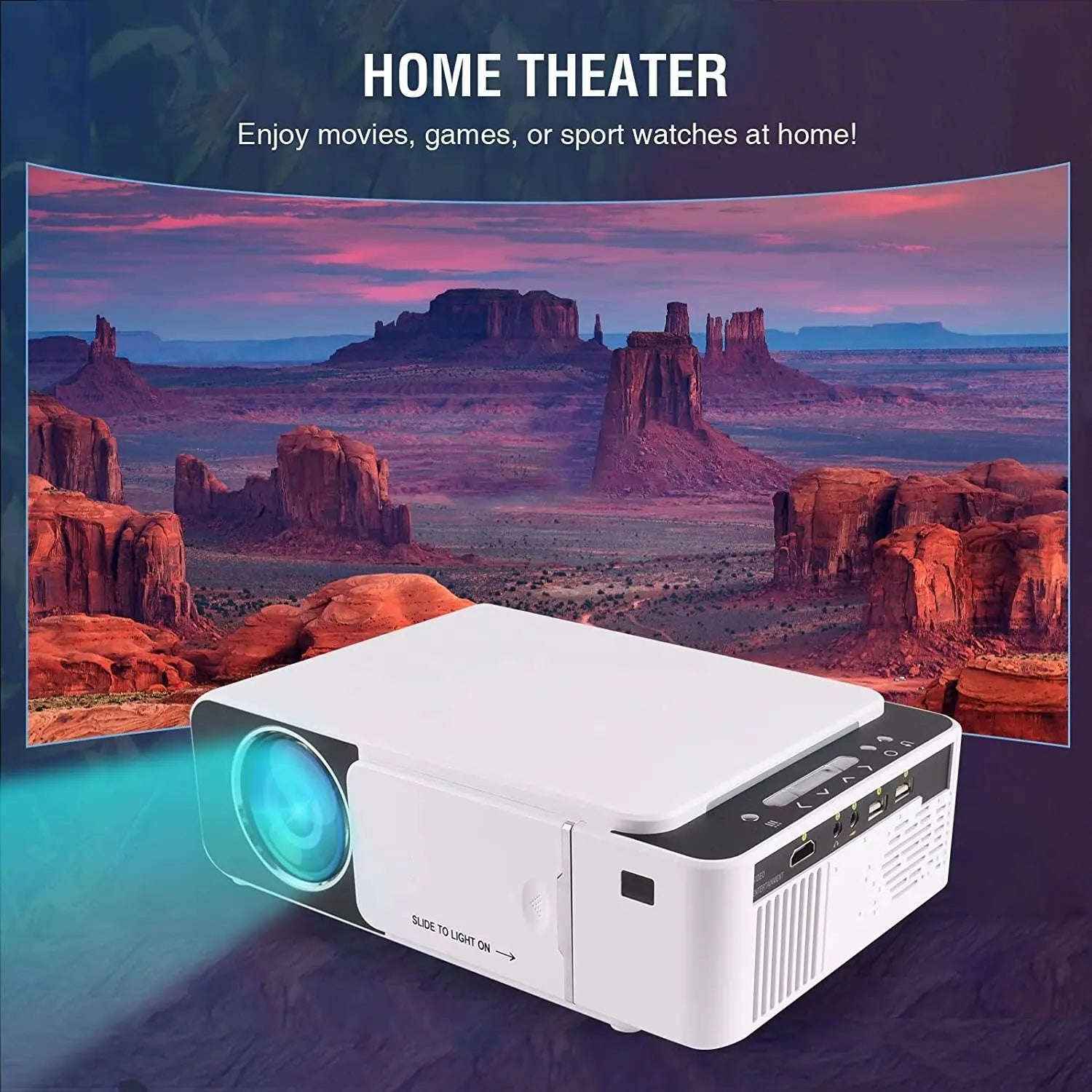 Home cinema projector — primary view Main image