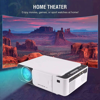 Home Cinema HD Mini Projector Splashis 1080p HD  projector 1080p-projector 2024-projector 55W LED projector affordable-projector apartment-projector backyard-movie-projector bedroom-projector beginner  projector best mini  projector