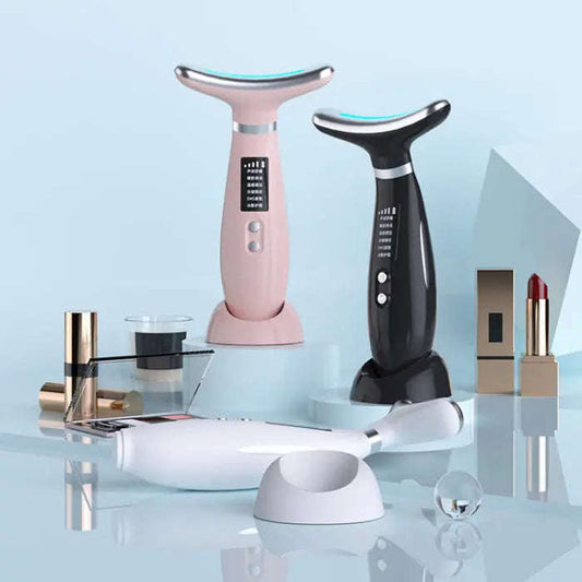 Ice Compress Photon Beauty Massager Splashis 3 in 1 face massager 800mah beauty device affordable face massager anti-aging device anti-wrinkle device AY-1686 massager beauty device beauty gift for her beauty massager best face massager 2024