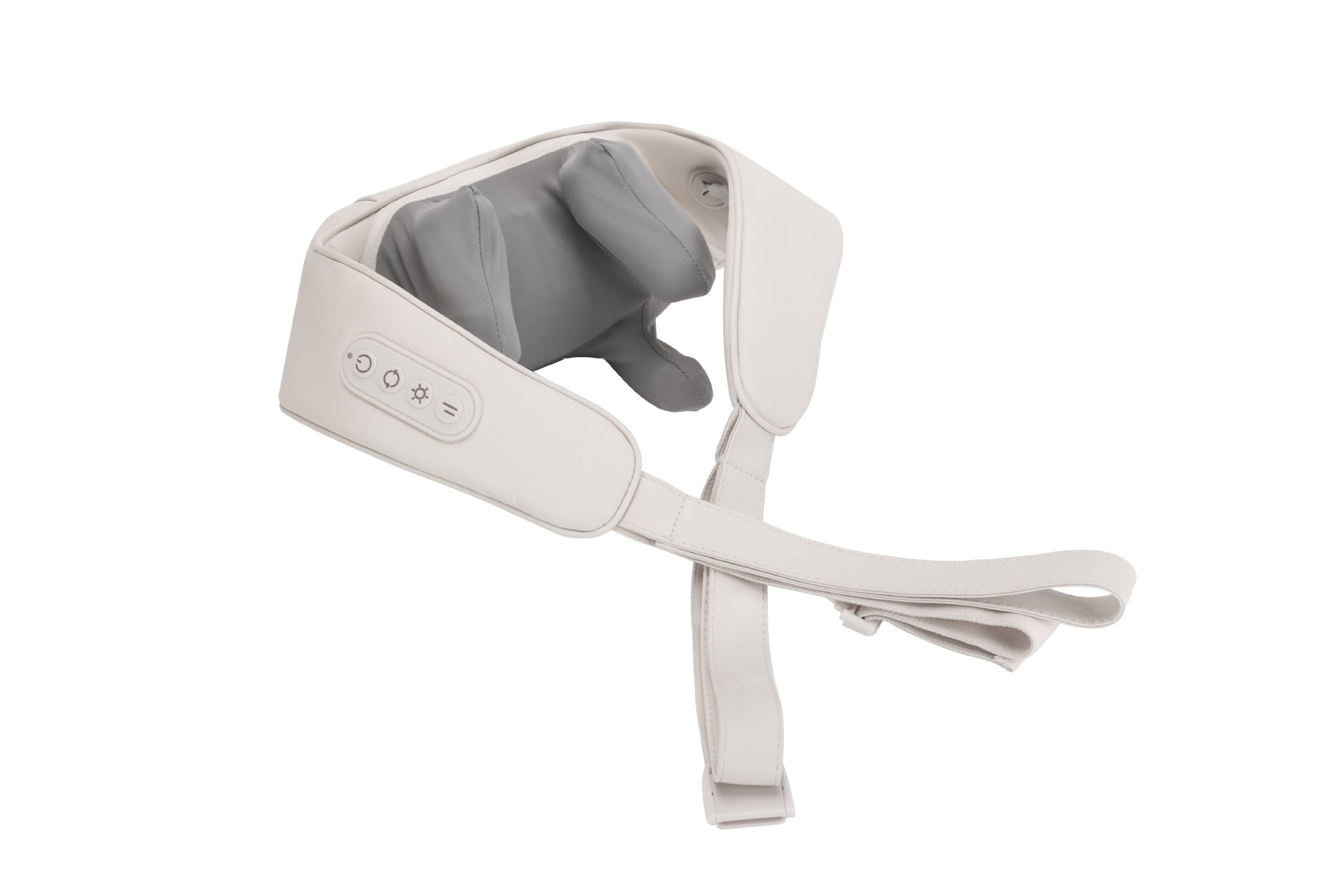 Infrared Neck & Shoulder Massager Splashis 2-speed 3D-kneading acupressure-massager acupressure-points acute-pain adjustable-heat adjustable-intensity adjustable-straps alignment-help anatomical-fit anxiety-reducer anywhere-relief