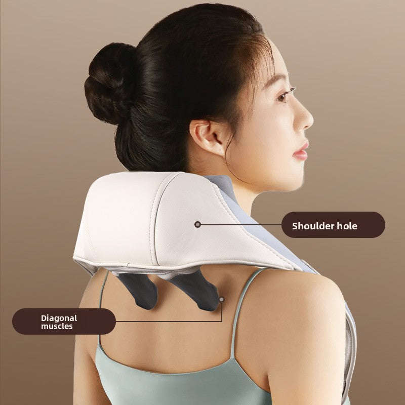 Infrared Neck & Shoulder Massager Splashis 2-speed 3D-kneading acupressure-massager acupressure-points acute-pain adjustable-heat adjustable-intensity adjustable-straps alignment-help anatomical-fit anxiety-reducer anywhere-relief