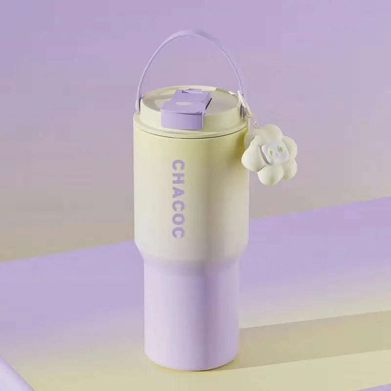 Insulated Stainless Steel Tumbler Splashis 20oz tumbler 30oz tumbler aesthetic water bottle BPA free tumbler car cup holder tumbler cute tumbler dopamine color tumbler gift for her gradient tumbler hot and cold tumbler iced coffee tumbler