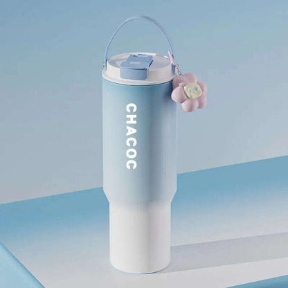 Insulated Stainless Steel Tumbler Splashis 20oz tumbler 30oz tumbler aesthetic water bottle BPA free tumbler car cup holder tumbler cute tumbler dopamine color tumbler gift for her gradient tumbler hot and cold tumbler iced coffee tumbler