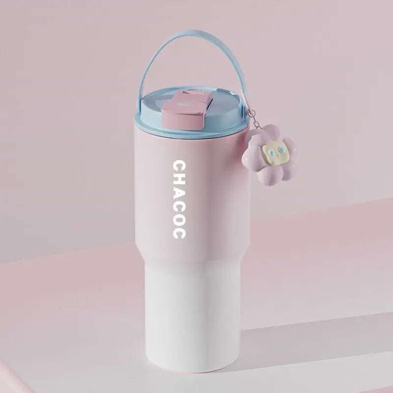 Insulated Stainless Steel Tumbler Splashis 20oz tumbler 30oz tumbler aesthetic water bottle BPA free tumbler car cup holder tumbler cute tumbler dopamine color tumbler gift for her gradient tumbler hot and cold tumbler iced coffee tumbler